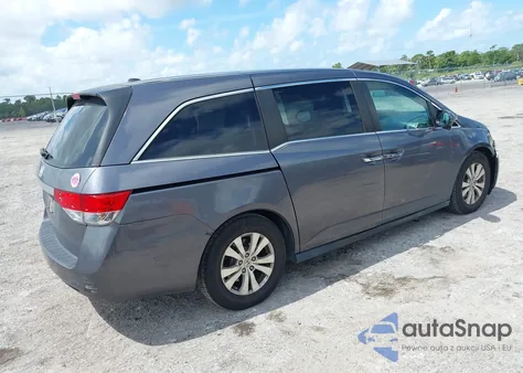 2015 Honda Odyssey Ex-L from USA, damaged, VIN 5FNRL5H60FB046118